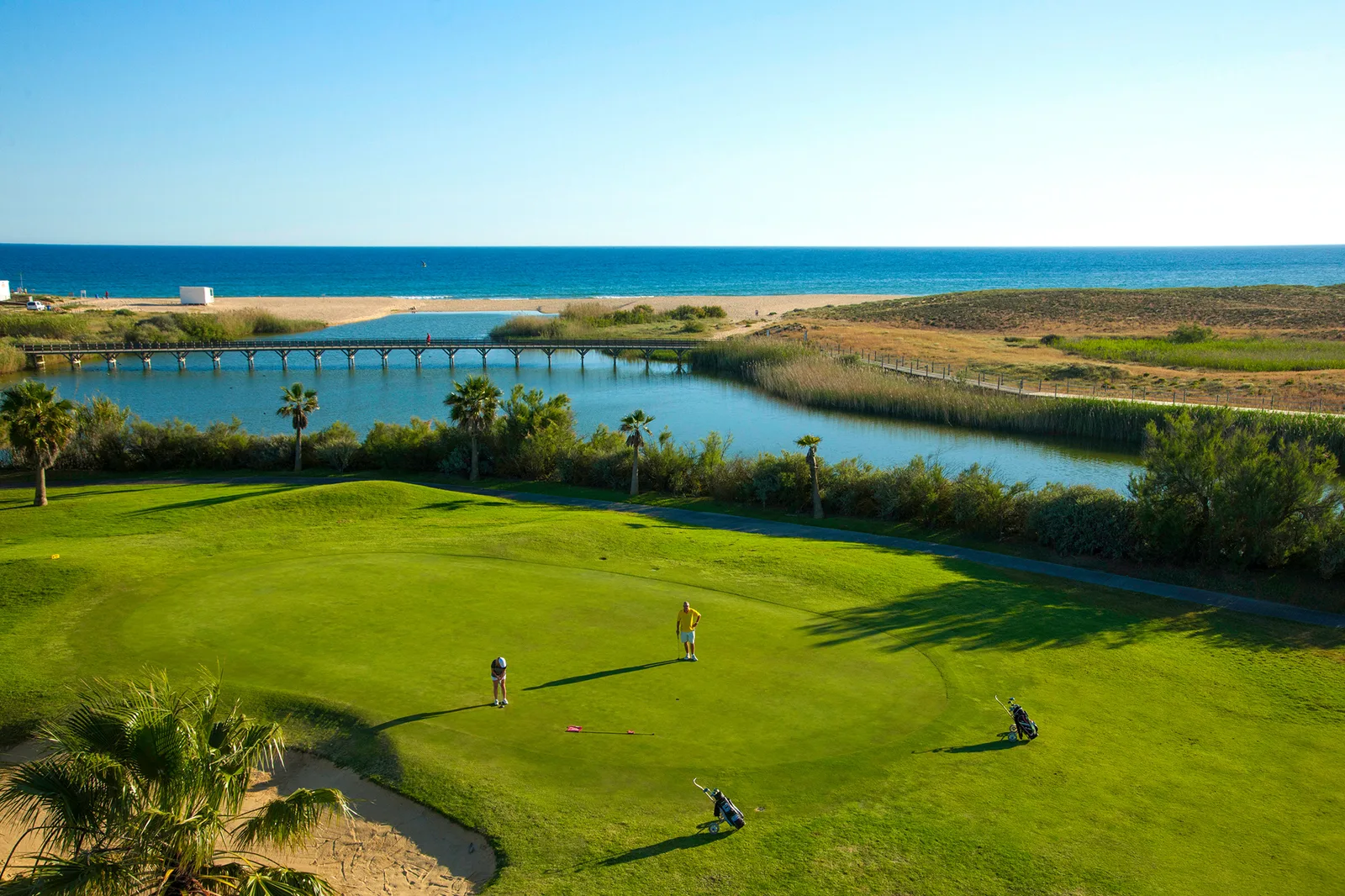 Kimpton Atlântico Algarve · nearby golf · green, lagoon and coastline