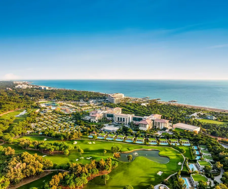 Regnum Carya Golf & Spa Resort · Resort and surrounding golf