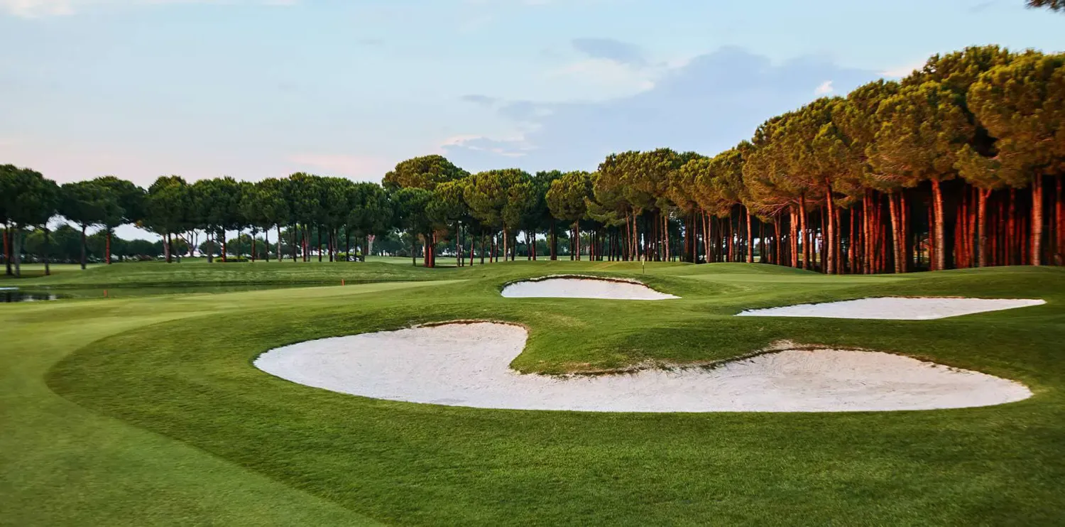 Gloria New Course · The 16th green
